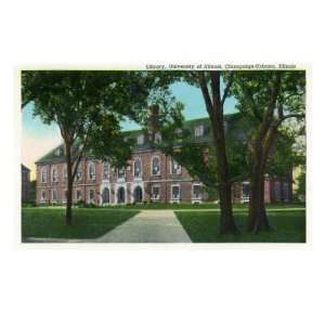Champaign Urbana, Illinois, University of Illinois, Exterior View of 