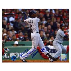  B.J. Upton Tampa Bay Rays   2008 ALCS Game   Autographed 