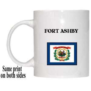  US State Flag   FORT ASHBY, West Virginia (WV) Mug 