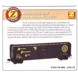  MicroTrains Z Atlantic Coast Line ACL 50 Boxcar Single 