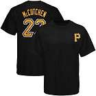   Pittsburgh Pirates #22 Andrew McCutchen Youth Black Player T shirt