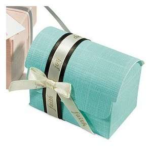  Tiffany Blue Wedding Favor Boxes   Chest or Square Box w 