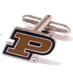 Purdue Boilermakers NCAA Logod Executive Cufflinks w/ Jewelry Box 