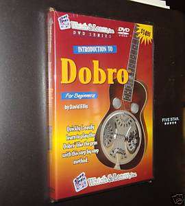 Learn Play Dobro DVD Resophonic Square Neck Bluegrass  