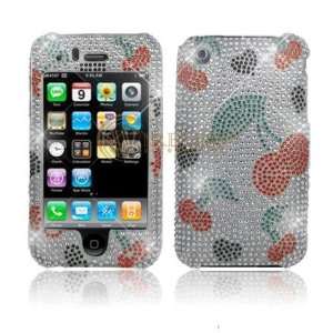 Premium   Apple iPhone 3G/3GS Full Diamond Protex Cherry(Carrier:AT&T 