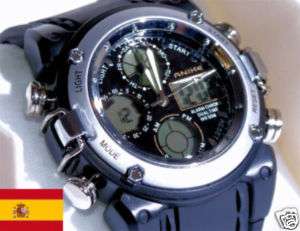 Reloj de lujo hombre Anike Dual Watch Relojes deportivo  