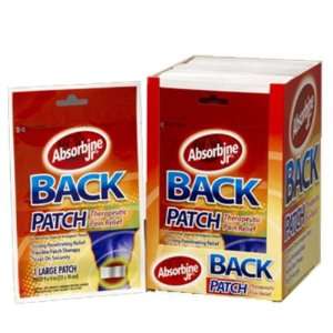  Absorbine Jr. Back Patch Case Pack 180   790294 Health 