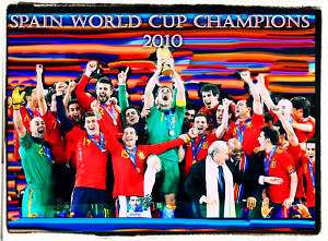 Spain 2010 World Cup Champions Team Espana Best Magnet  