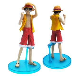 Heat Anime 5x One Piece Luffy Nami Figure Set  