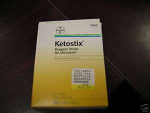 KETOSTIX REAGENT STRIPS FOR URINALYSIS BY BAYER  