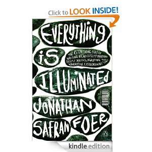 Everything is Illuminated Jonathan Safran Foer  Kindle 