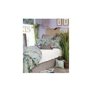   Birdsong 4 Piece Full Size Duvet Set   Girls Bedding: Home & Kitchen