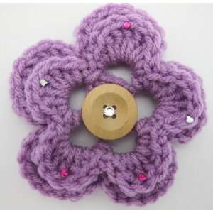  Handmade Decorative Cupcake Topper   Flower Pin Gift Idea 