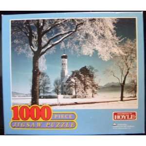  According to Hoyle   Church in Snow 1000 Piece Puzzle 