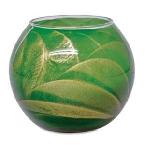  Northern Lights Candles Esque Polished Globe   4 inch 