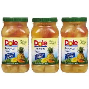 Dole Plastic Jars Tropical Fruit in Grocery & Gourmet Food
