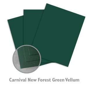   Carnival Vellum New Forest Green Paper   300/Carton
