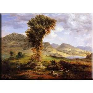   Sun Shower 16x11 Streched Canvas Art by Inness, George