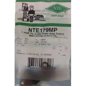   Pair of NTE179 PNP Ge Audio Power Amplifier Transistors Electronics