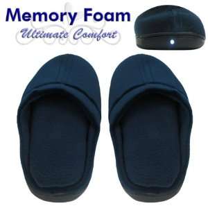  Memory Foam Slippers with LED Light   Medium: Sports 