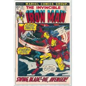  IRON MAN # 51, 5.5 FN   Marvel Comics Group Books