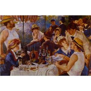  Luncheon of the Boating Party by Auguste Renoir, 17 x 20 
