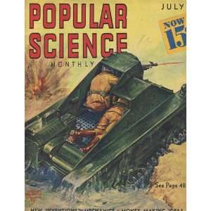    Popular Science Monthly July 1938 Raymond J. (editor) Brown Books