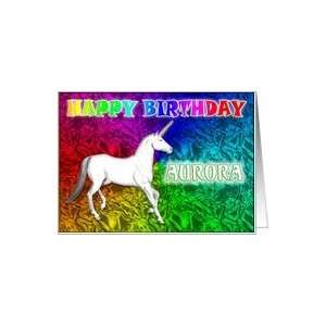 Auroras Unicorn Dreams Birthday Card Card Health 