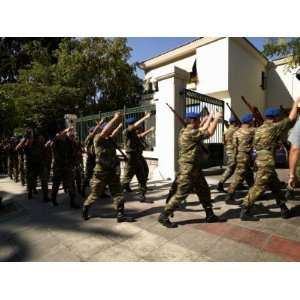 Army Soldiers Marching, Defense Ministry Building, National Garden of 