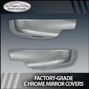  2007 2012 GMC Yukon XL Chrome Mirror Covers (Lower Half 