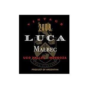  Luca 2008 Malbec Uco Valley Grocery & Gourmet Food