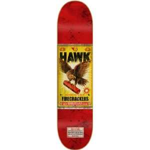  Birdhouse Hawk Firecracker Skateboard Deck   8.0 Sports 