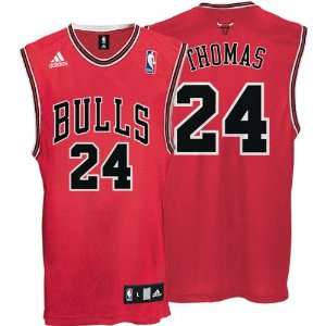 Tyrus Thomas Youth Jersey: adidas Red Replica #24 Chicago Bulls Jersey