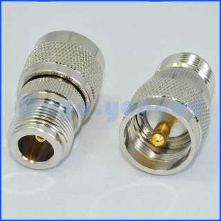UHF PL259 male plug to N female RF connector adapter  