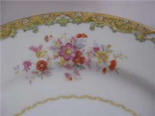 Occupied Japan Kingswood China ARAGON pattern floral 10 dinner plate 