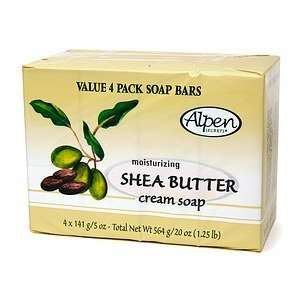   Secrets Goat Milk Moisturizing Soap, 20 oz Bars, Shea Butter, 4 ea