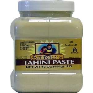Sittoos Tahini Paste, 16 oz:  Grocery & Gourmet Food
