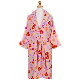 Carters CWW Girls Sleepwear Cute Pink Peace Print Fleece 
