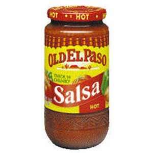 Old El Paso Hot Salsa   12 Pack  Grocery & Gourmet Food
