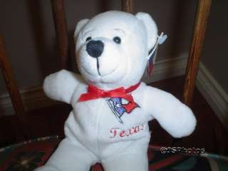 Texas Lone Star State White Bear Symbolz 2001  