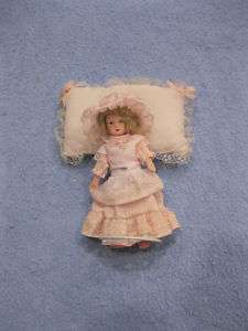 porcelain doll figurine cute 6 pillow  