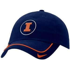    Nike Illinois Fighting Illini Navy Turnstyle Hat
