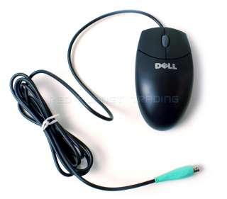 Genuine Dell PS/2 Ball Mouse with Scroll Wheel and Cord