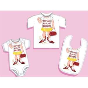  Baby Girls Party Bottle Vest 0 6 Months Baby
