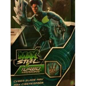  Max Steel Turbo Missions Cyber Blade Man: Toys & Games