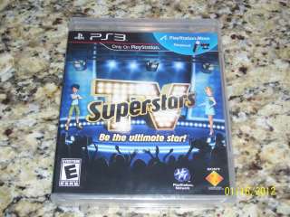 TV SuperStars (Sony Playstation 3, 2010) Brand new Sealed 