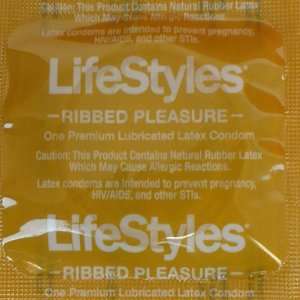   Ribbed Pleasure Condom Of The Month Club: Health & Personal Care