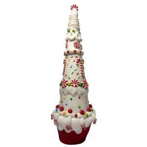   Heaven Peppermint Candy Table Top Christmas Tree: Home & Kitchen