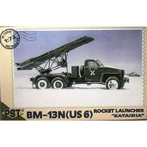  BM13N Rocket Launcher Based on US6 Army Truck 1 72 PST 