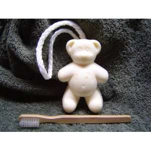  Tubby Teddy Soap on a Rope (Oatmeal) 